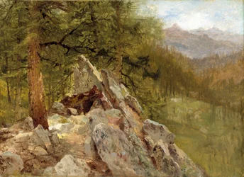 Paisagem Ocidental, 1870.