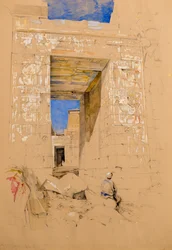 Parte da Propylon de Filae