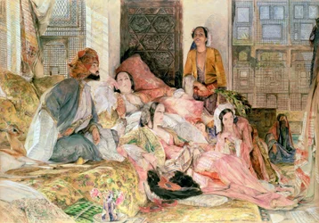 O Harem, c.1850