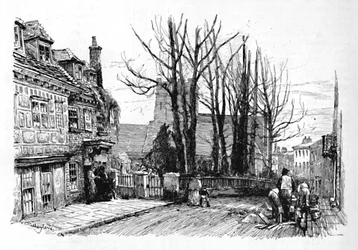 Quarry Street, com St. Marys, 1886