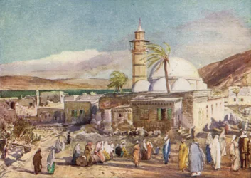 A Mesquita de Tiberíades e o Lago da Galileia