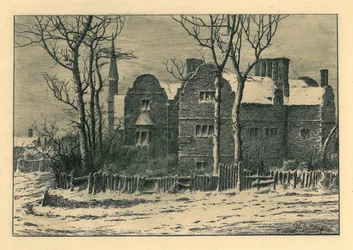 O White Hart, Caldmore, Walsall, de &39;Remnants Of Old Wolverhampton&39; Vol. N ° s 1-37, publicado em 1880