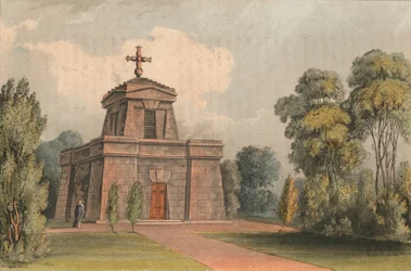Mausoléu em Trentham, 1824.