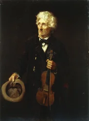 Homem com violino, 1879