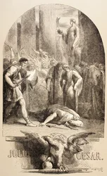 Ilustração para "Júlio César" de William Shakespeare