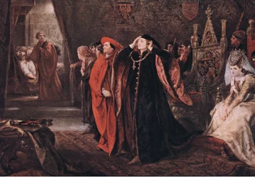 A morte de Gloucester (rei Henrique VI). Venha aqui, soberano gracioso, veja o corpo, em The Complete Works, de William Shakespeare, publicado pela J. Coker & Co Ltd.