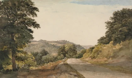 Uma estrada de Yorkshire