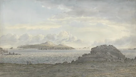 St. Davids Head, Pembrokeshire, c.1805 (wc no papel)
