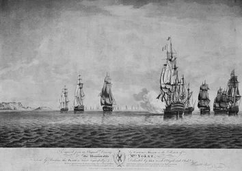 A Batalha dos Santos, c1795