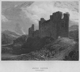 Castelo de Hales, Haddingtonshire, 1814
