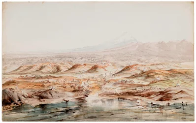 Aquarela de New Plymouth