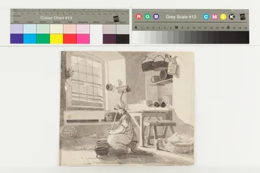 Scullery, Brathay (tinta no papel)
