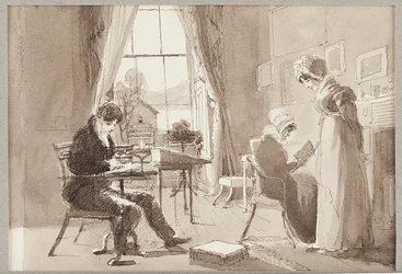 Casa de verão, 1824 (wc no papel)