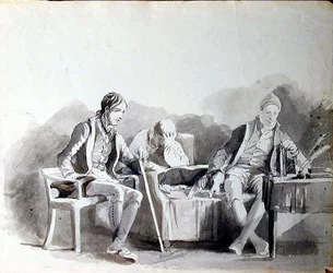 Perturbação (tinta sobre papel)