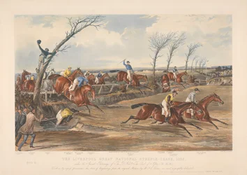 Um de um conjunto de quatro: O Liverpool Great National Steeple-Chase