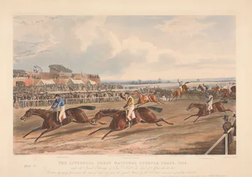 Um de um conjunto de quatro: O Liverpool Great National Steeple-Chase
