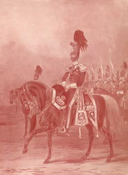 Oficial, Bombay Lancers, c1820-1870, 1909
