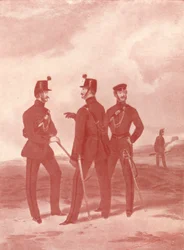 Brigada de espingarda, século c19th, c1820-1870, 1909