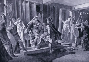 Tentativa de assassinato do rei Edwin da Nortúmbria, AD 626