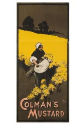"Mostarda de Colmans" - J. Hassall - Plakat, 1898