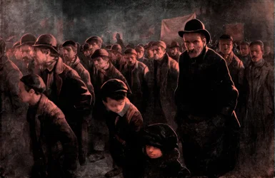 The Unemployed - J. Hassall - Desenho, C. 1911