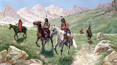 No país dos Cheyenne, 1896