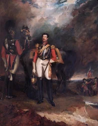 Retrato de Stapleton Cotton, Visconde Combermere, soldado britânico, 1839.  