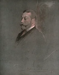 Sua Majestade o Rei George V, 1910.