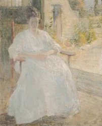 Figura à luz do sol (Mulher do artista)