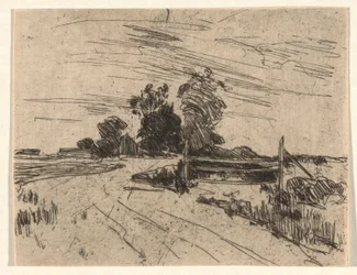 Estrada com cerca