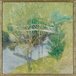 A ponte branca, c.1895