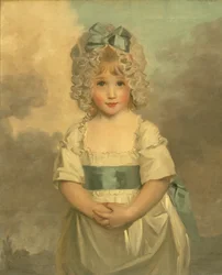 Miss Charlotte Papendick em criança