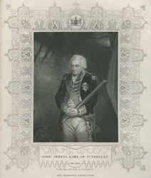 Sir John Jervis em 1795