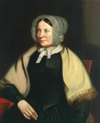 Mary Holmes, esposa de John Holmes, merceeiro em Keighley