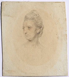 Retrato de uma mulher, c. 1772