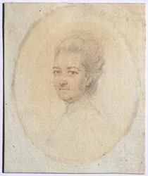 Retrato de uma mulher, c. 1775