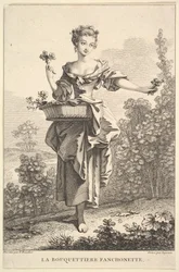 A Florista Fanchonette, 1741-63.