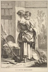 A Jovem Governanta, 1741-63.