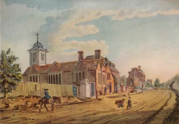 A capela velha, cidade de Kentish, c1770, 1925