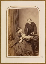 O príncipe e a princesa Luís de Hesse