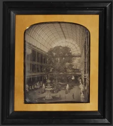 O Palácio de Cristal em Hyde Park, Londres