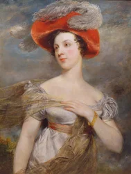Retrato de Eliza Chester, 1820 (óleo o canvas)