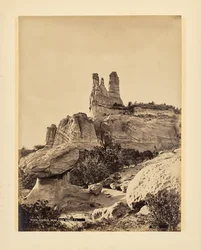 Igreja navajo perto de Fort Wingate