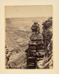 Altar Shini-Mo da borda do Marble Canyon, rio Colorado