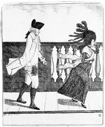 James Graham, médico charlatão escocês, 1795.