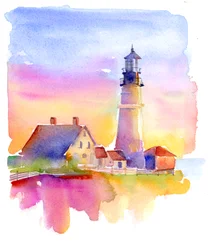 Farol de 2014, (aquarela)