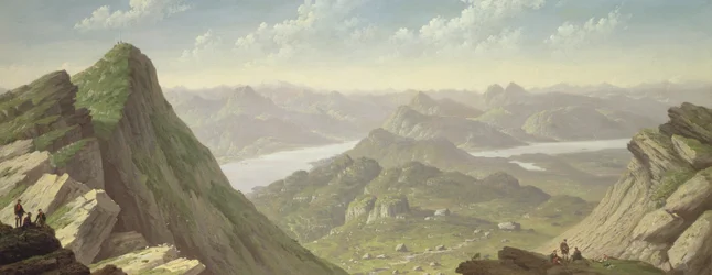 Vista noroeste de Ben Lomond