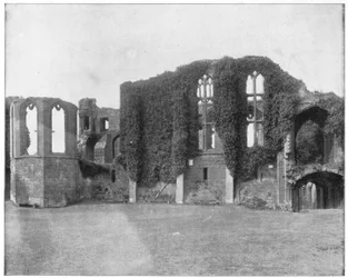 Castelo de Kenilworth, Inglaterra, final do século XIX.