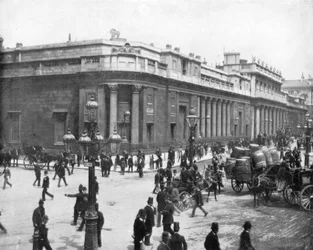 Banco da Inglaterra, Londres, final do século XIX.