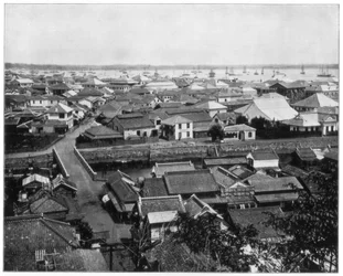Yokohama, Japão, final do século XIX